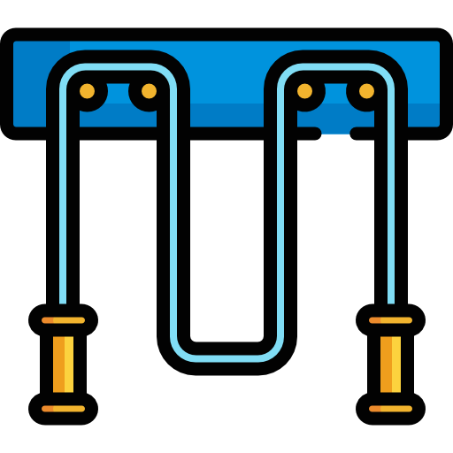 a hung-up jump rope